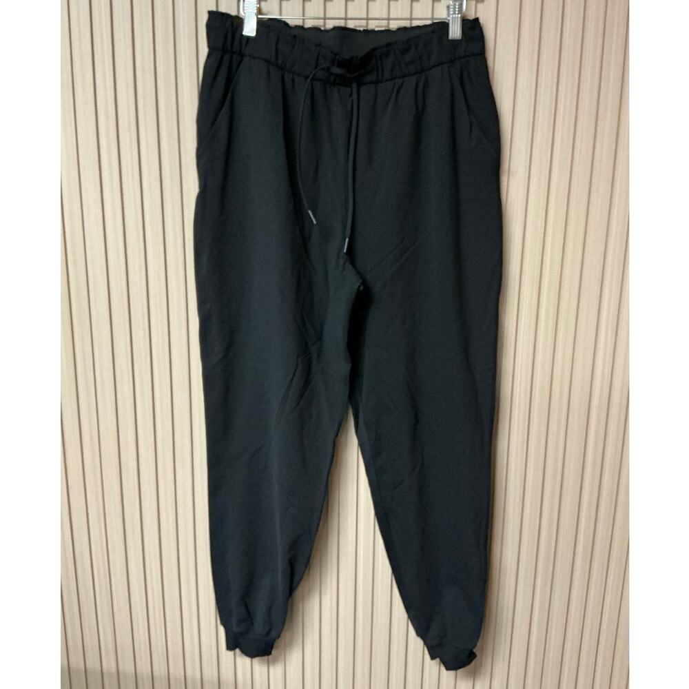Lululemon Stretch High-Rise Jogger Full Length in Black Size 10